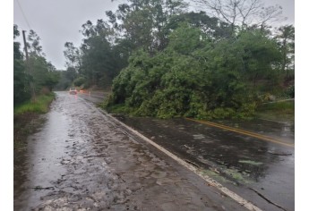 Defesa Civil de Luc�lia contabiliza estragos pelo temporal e deve decretar situa��o de emerg�ncia