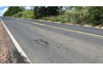 Vicinal do Salto Botelho: novo recape de R$ 21,7 milh�es tem dezenas de pontos cr�ticos e crateras