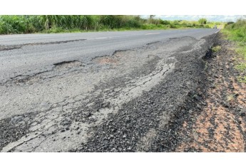Vicinal do Salto Botelho: novo recape de R$ 21,7 milh�es tem dezenas de pontos cr�ticos e crateras