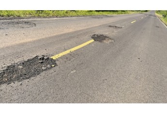 Vicinal do Salto Botelho: novo recape de R$ 21,7 milh�es tem dezenas de pontos cr�ticos e crateras