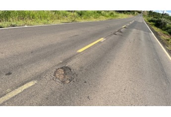 Vicinal do Salto Botelho: novo recape de R$ 21,7 milh�es tem dezenas de pontos cr�ticos e crateras