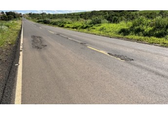 Vicinal do Salto Botelho: novo recape de R$ 21,7 milh�es tem dezenas de pontos cr�ticos e crateras
