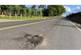 Vicinal do Salto Botelho: novo recape de R$ 21,7 milh�es tem dezenas de pontos cr�ticos e crateras