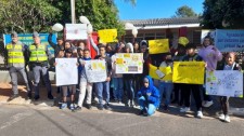Maio Amarelo: PM e Escola Iraldo promovem passeata de conscientização em Inúbia Paulista