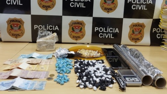Em Lucélia, Polícia Civil prende casal por tráfico de drogas e apreende grande quantidade de crack