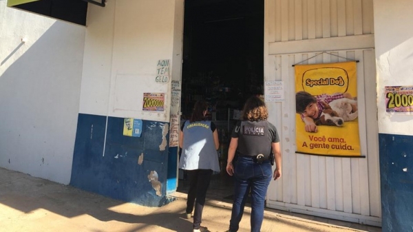 Pol�cia Civil de Adamantina foi mobiliada para apoiar fiscaliza��o em Luc�lia (Cedida/Pol�cia Civil).