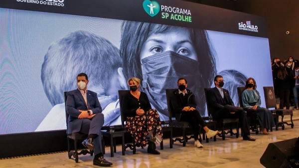 Lan�amento do programa SP Acolhe (Divulga��o/GovSP).