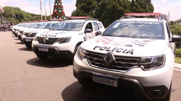 Novas viaturas para a regi�o de Presidente Prudente (Divulga��o/GovSP).
