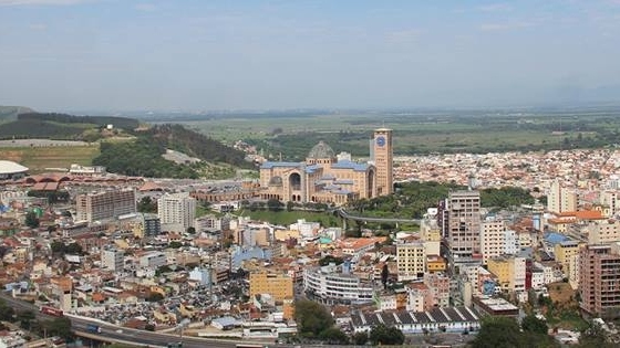 Pandemia levou ao esvaziamento tur�stico em Aparecida, principal destino tur�stico religioso da Am�rica Latina (Divulga��o/Pref. M. Aparecida do Norte).
