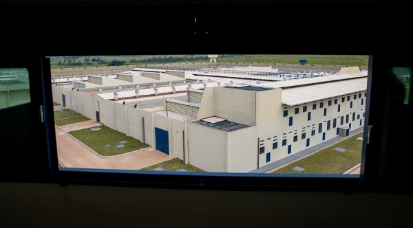 CDP de Pacaembu, onde h� caso de detento com suspeita de coronav�rus (Foto: Governo de SP).