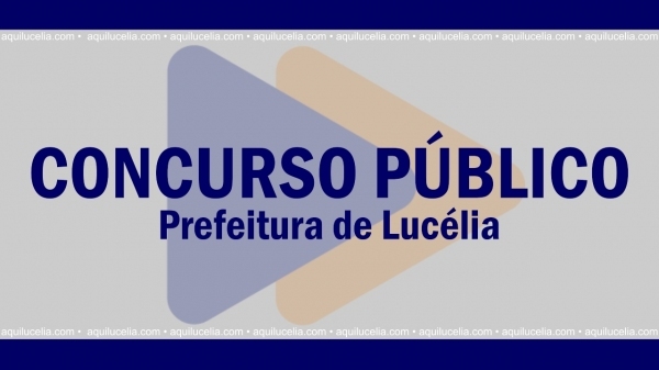 Concurso da Prefeitura de Luclia ter provas no prximo domingo (12)
