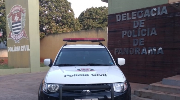 Homem de 53 anos foi preso pela Pol�cia Civil de Panorama (Cedida).