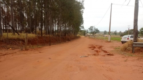 Defensas met�licas foram removidas e acesso rural reaberto (Reprodu��o/Guia Online Parapu�).