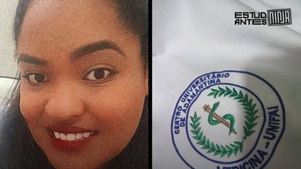 A estudante Ana Cl�udia da Silva Assis (Reprodu��o: @estudantesninja).