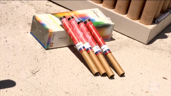 Mobiliza��o quer reunir assinaturas para apresentar projeto de lei de iniciativa popular contra a soltura de fogos em Luc�lia (Reprodu��o/TV Globo).