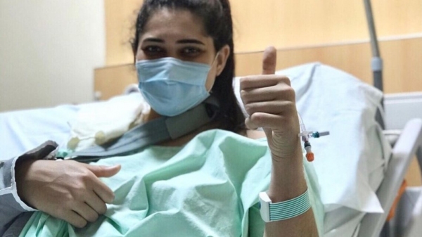 Na Espanha, Isaura se recupera da cirurgia e aguarda fim da temporada para retornar ao Brasil (Instagram/Reproduo).