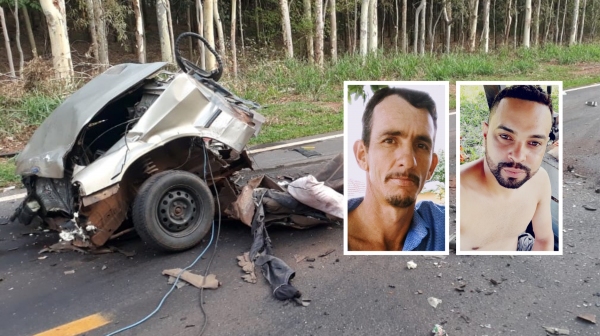 Max Deny, de 40 anos, era padrasto de Wagner Rodrigues, de 30 anos. Ambos estavam no Ford/Verona envolvido no acidente (Reprodu��o).