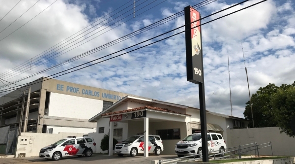 Pol�cia Militar de Luc�lia captura adolescente infrator (Foto: Aqui Luc�lia).