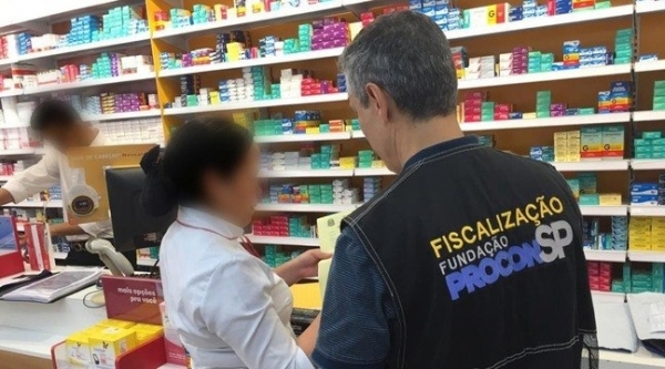 Farm�cias e supermercados foram os dois setores que mais sofreram autua��es nos �ltimos dois meses (Divulga��o/Procon.SP).