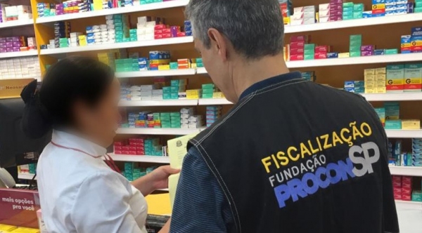 Fiscaliza��o do Procon esteve em quase 500 estabelecimentos, em uma semana (Divulga��o).