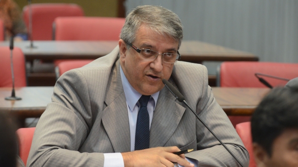 Com Covid-19, deputado estadual Reinaldo Alguz (PV)  transferido de Dracena para So Paulo, aps piora no quadro de sade (Foto: Alesp).
