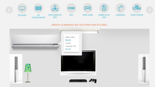 Ambiente virtual do simulador (Divulga��o/Energisa).