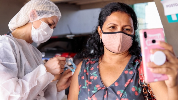 Para a dose de refor�o, o Minist�rio da Sa�de orienta que a pessoa tome um imunizante diferente do usado no esquema vacinal (Foto: Jo�o Viana/Semcom/Fotos P�blicas).