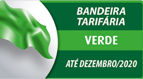 Bandeira tarif�ria permanece verde at� o final do ano (Divulga��o/ANEEL).
